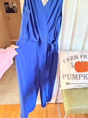 Royal Blue Jumpsuit sz 14